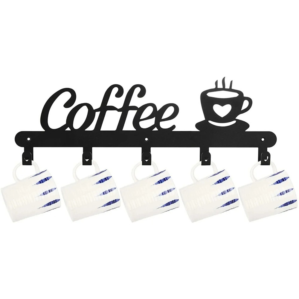 Kitchen Appliances Rack - Soporte de Pared Metálico para Tazas