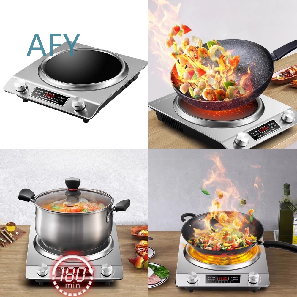 Induction Cooktop Portable - Placa de Inducción Cóncava de 220V