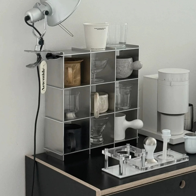 Estante Minimalista de Alumini - Kitchen Appliances Rack reseña y precio