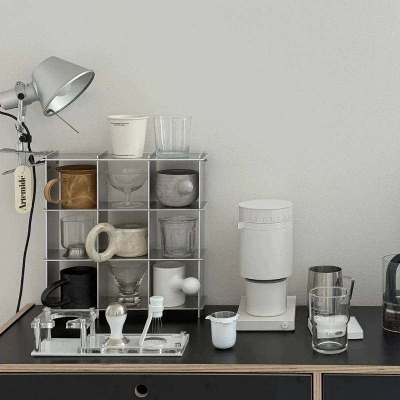Estante Minimalista de Alumini - Kitchen Appliances Rack reseña y precio