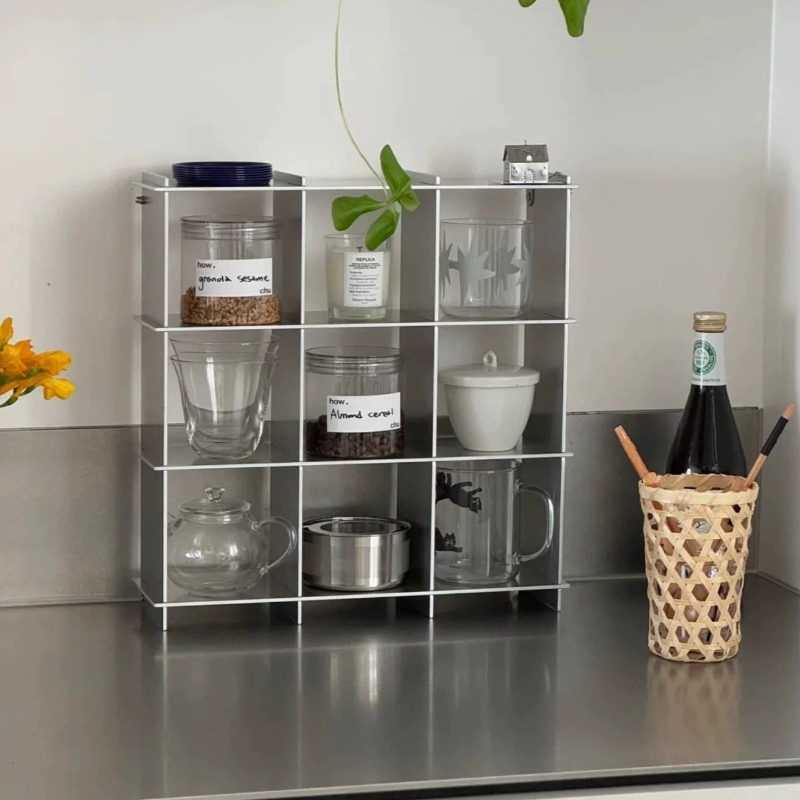 Estante Minimalista de Alumini - Kitchen Appliances Rack reseña y precio