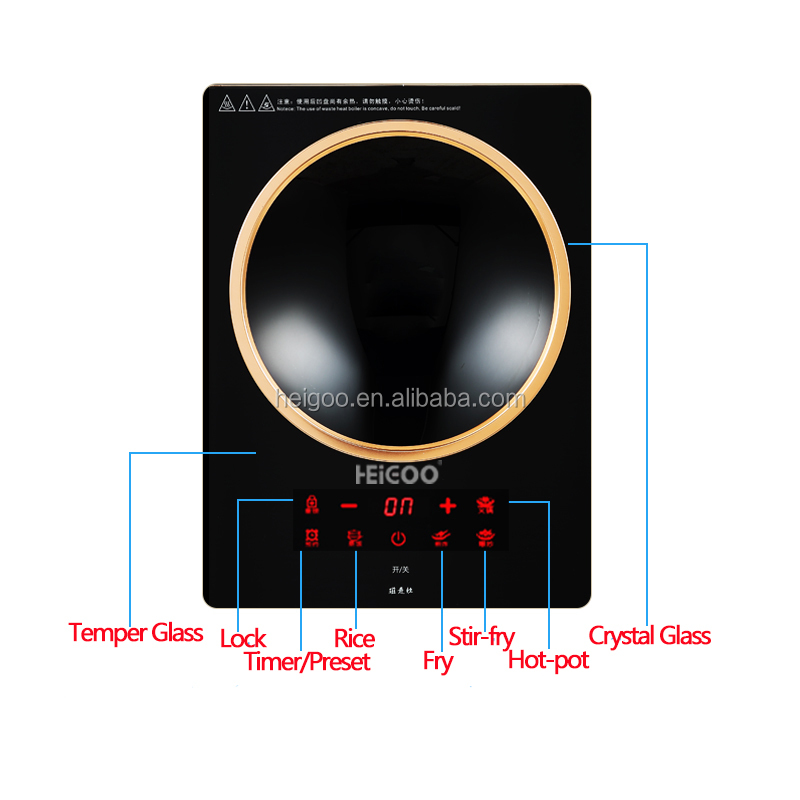 Cocina de inducción eléctrica  - Induction Cooktop Portable reseña y precio