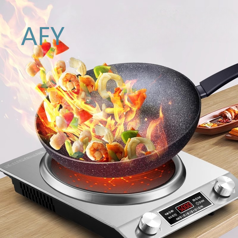 Placa de Inducción Cóncava de  - Induction Cooktop Portable reseña y precio