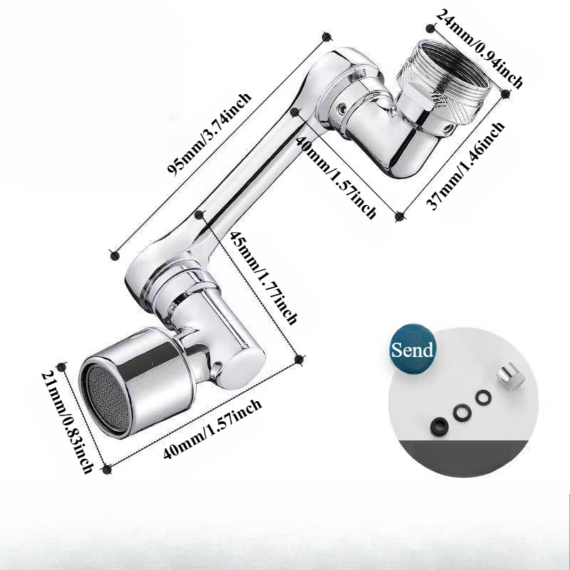 Nuevo Universal 1080 °   Grifo - Kitchen Appliances Bundle reseña y precio