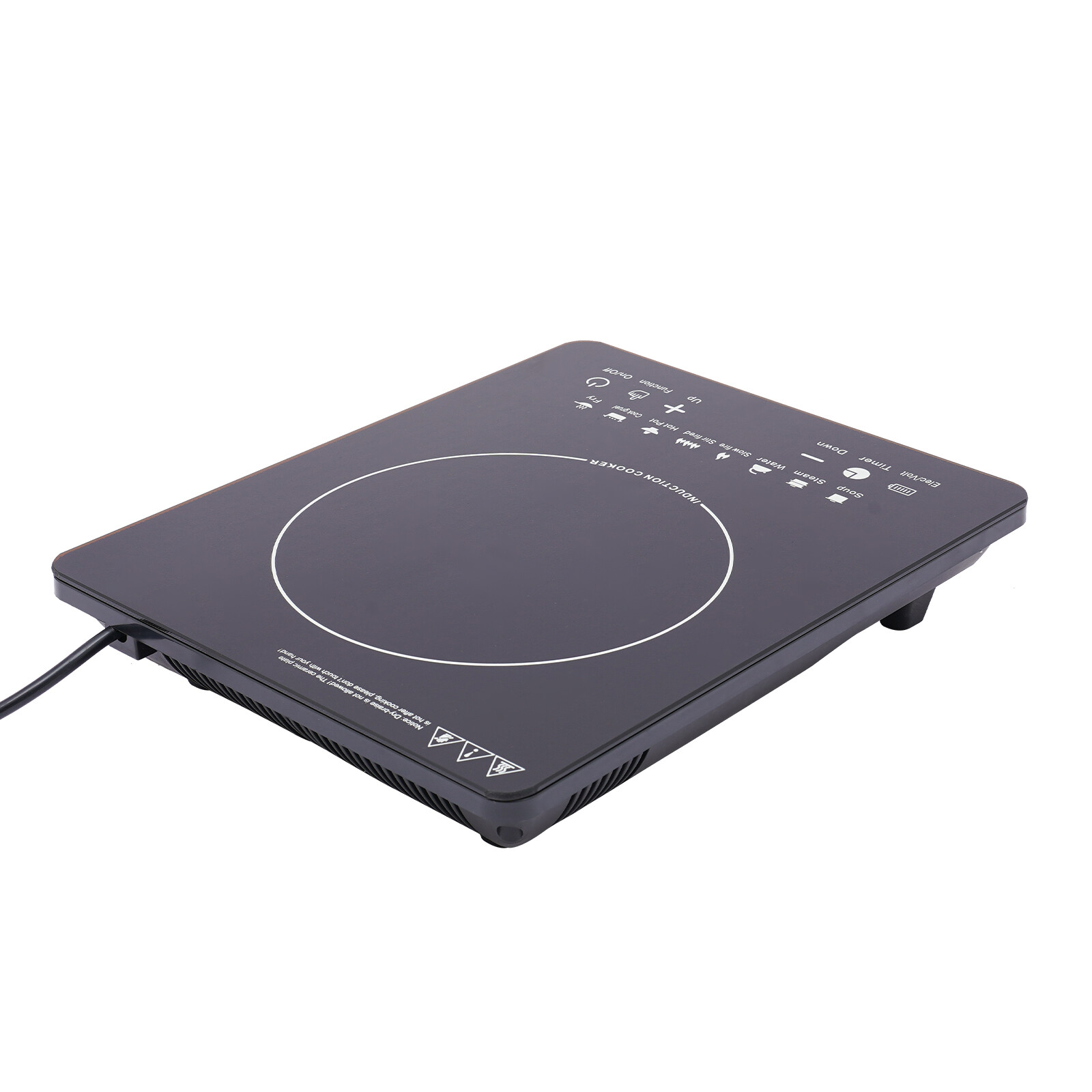 Placa de Inducción Eléctrica d - Induction Cooktop Portable reseña y precio