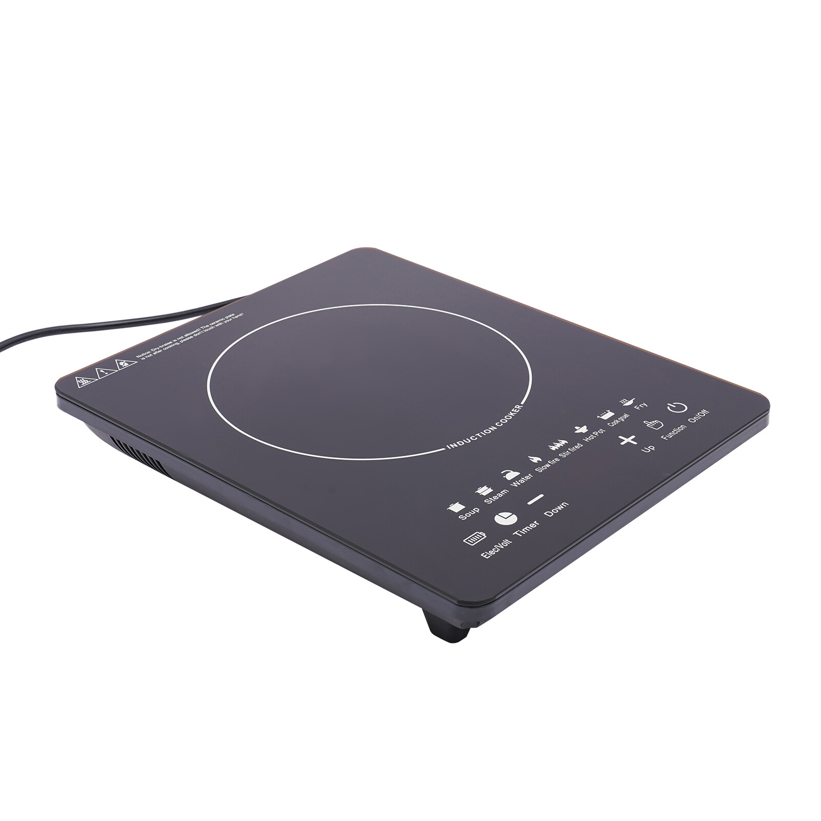 Placa de Inducción Eléctrica d - Induction Cooktop Portable reseña y precio