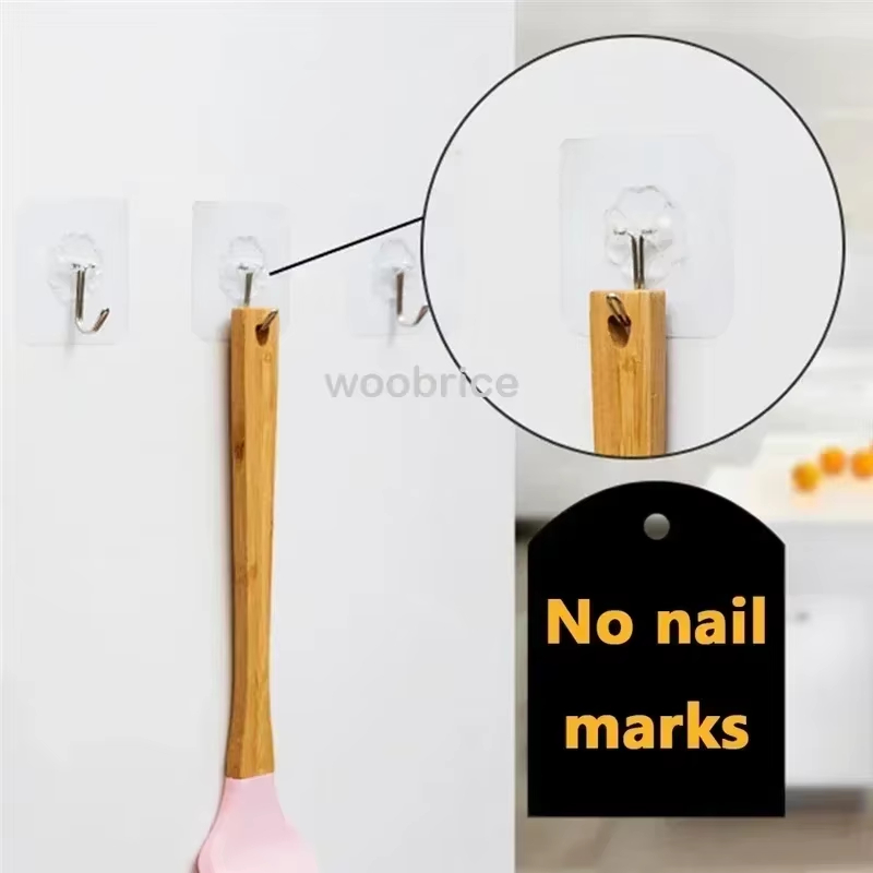 Ganchos autoadhesivos de acero - Kitchen Appliances Rack reseña y precio