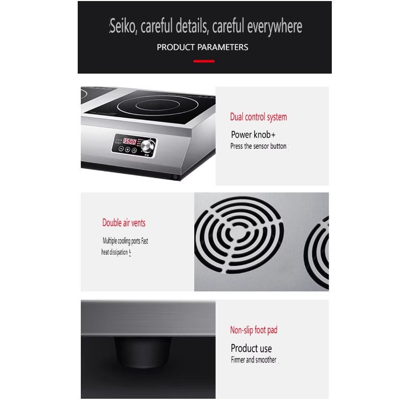 Cocina de Inducción Eléctrica  - Induction Cooktop Portable reseña y precio