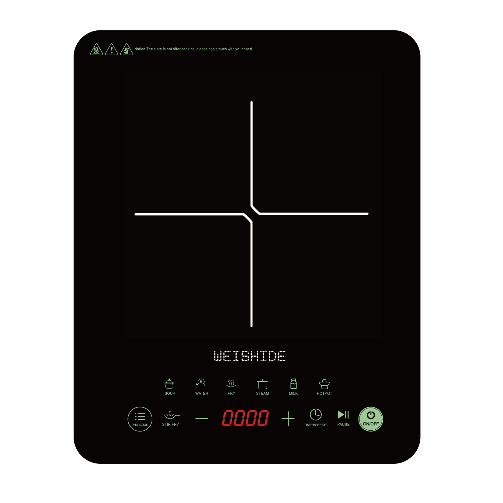Cocina de Inducción multifunci - Induction Cooktop Portable reseña y precio