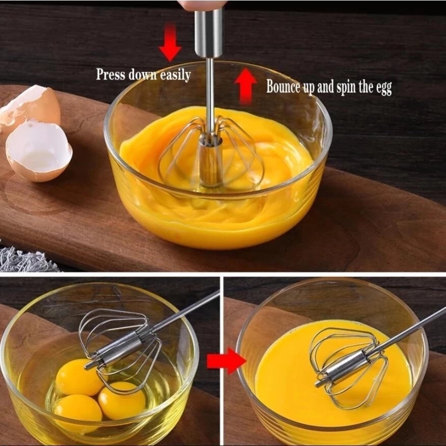 Batidor de huevos de acero ino - Kitchen Appliances Unit reseña y precio