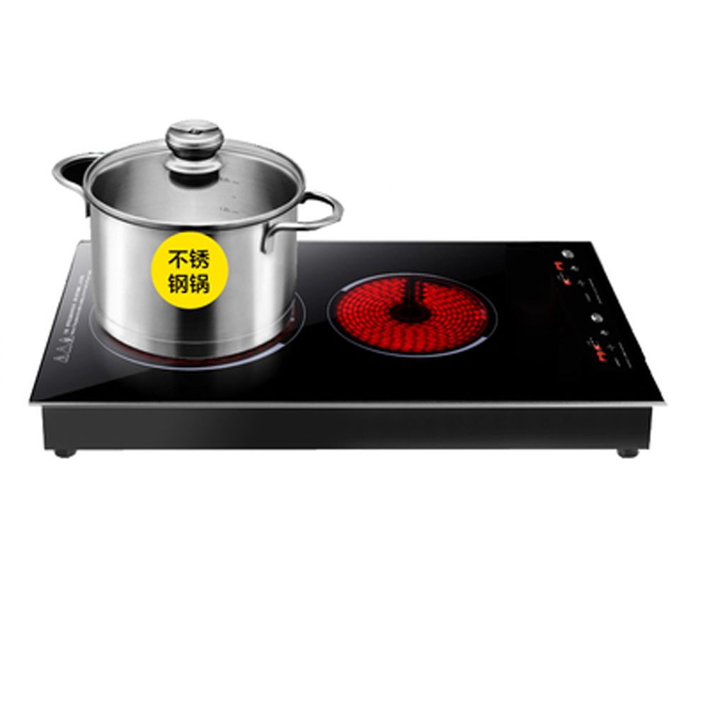 Estufa eléctrica de doble cale - Induction Cooktop Portable reseña y precio