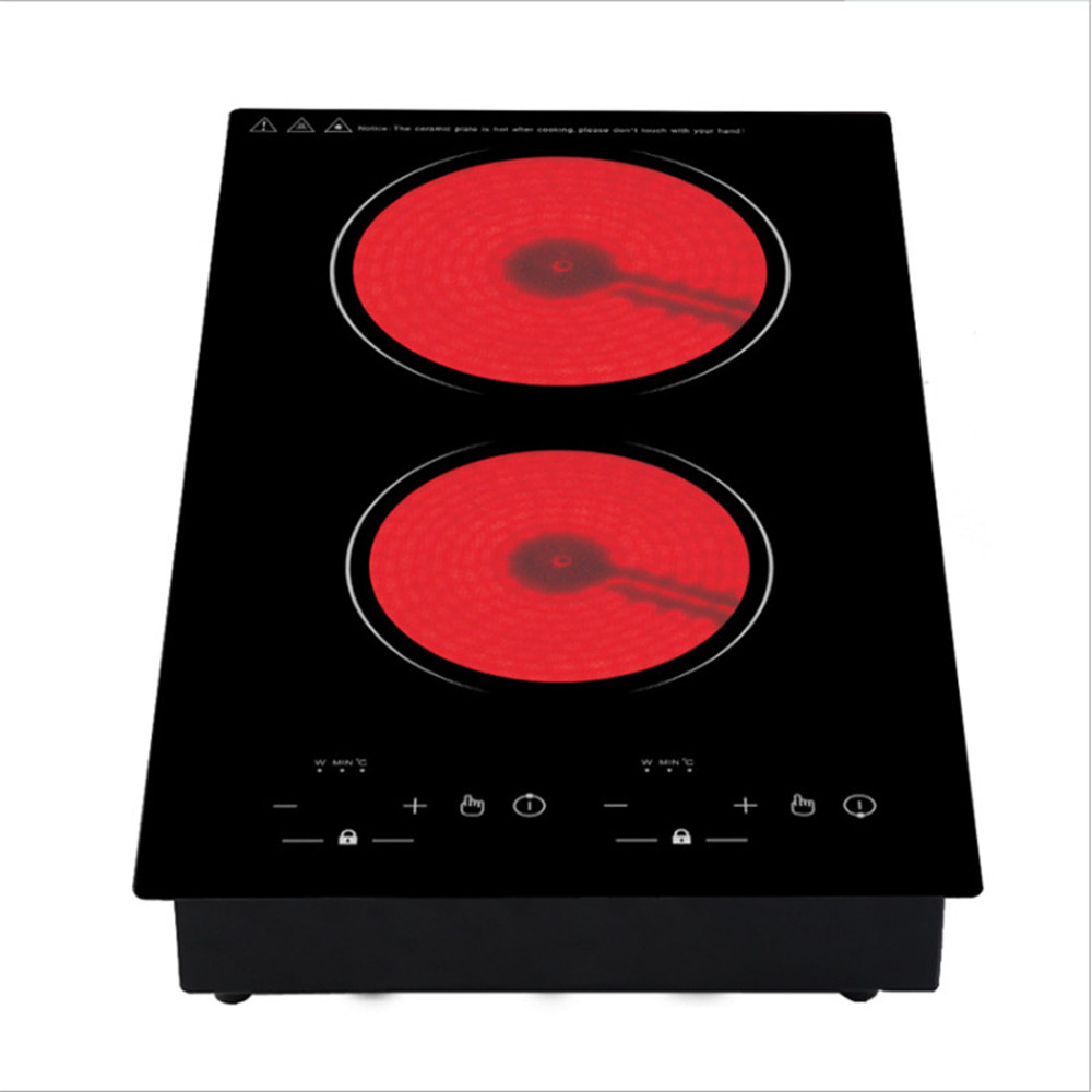 Estufa eléctrica de doble cale - Induction Cooktop Portable reseña y precio