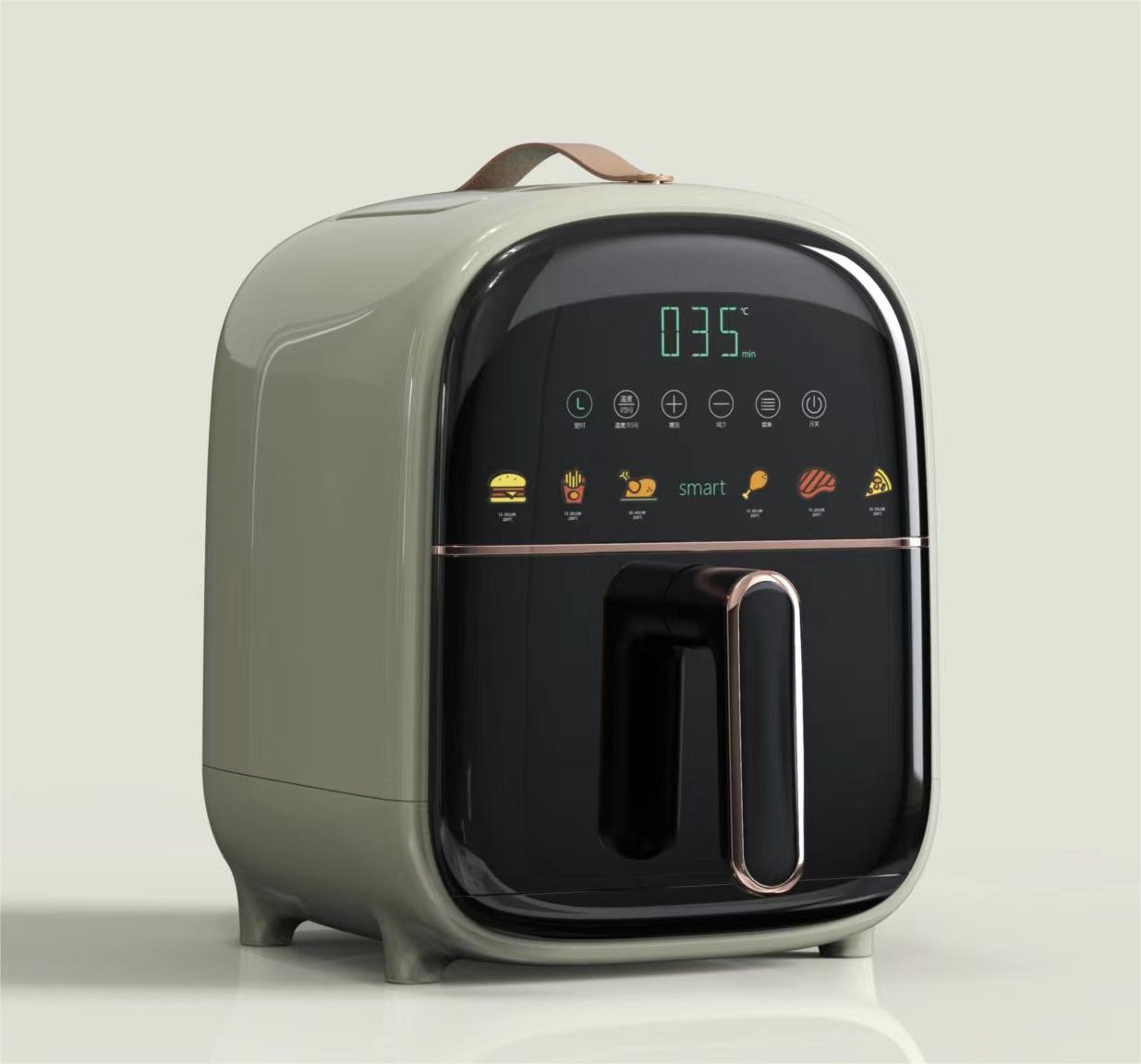 Mini Freidora de Aire Eléctric - Kitchen Appliances Rack reseña y precio