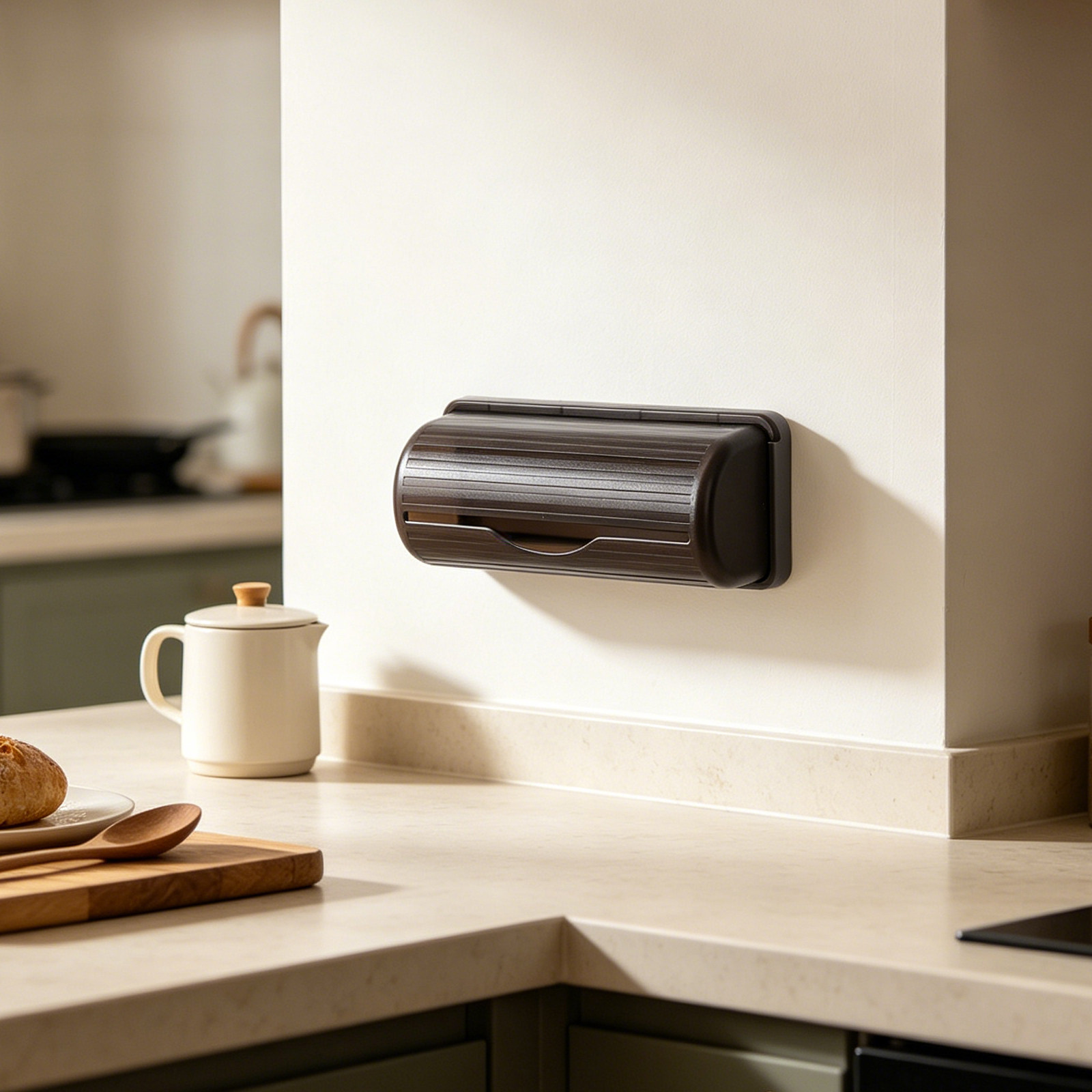 Soporte de pared para bolsas d - Kitchen Appliances Rack reseña y precio