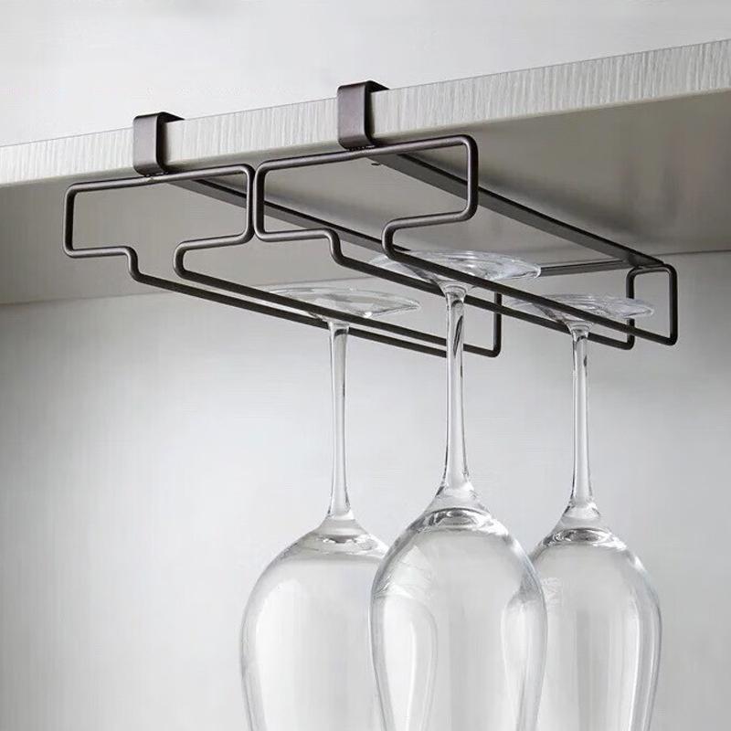 Soporte metálico para copas de - Kitchen Appliances Rack reseña y precio