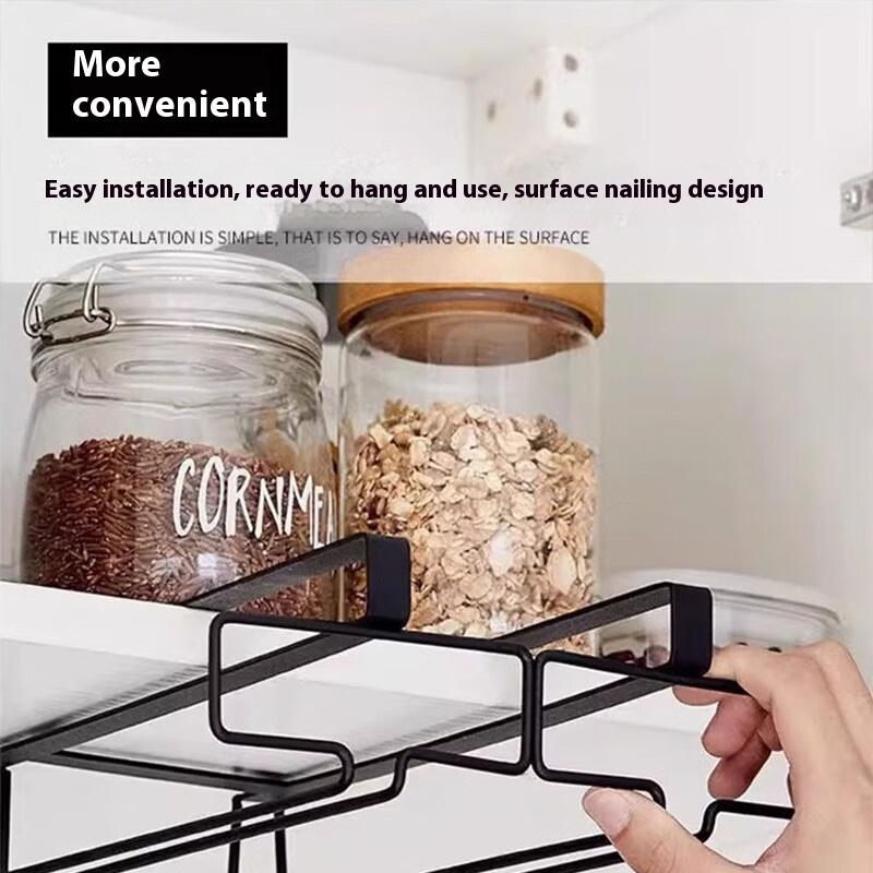 Soporte metálico para copas de - Kitchen Appliances Rack reseña y precio
