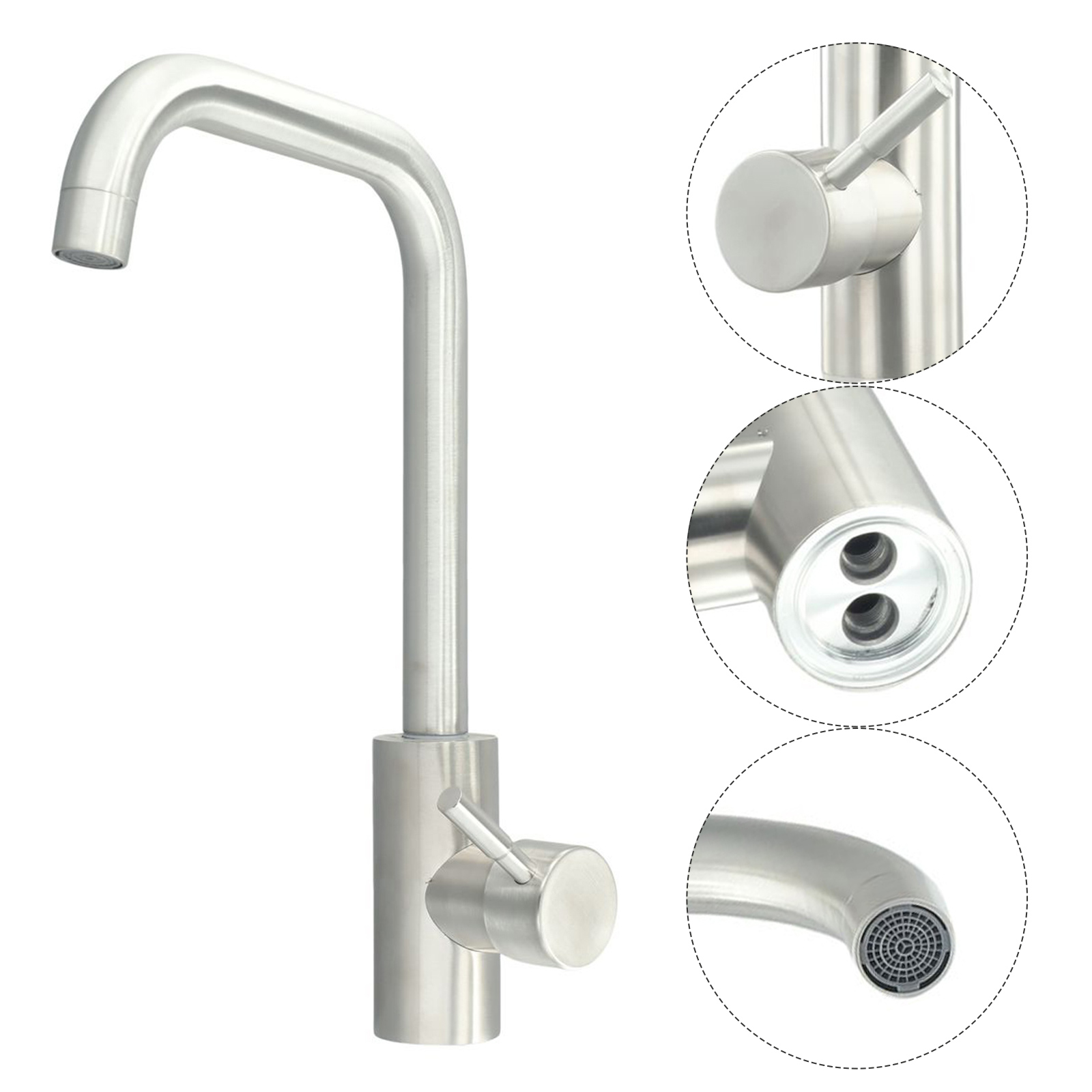 Grifo de cocina de acero inoxi - Kitchen Appliances Unit reseña y precio